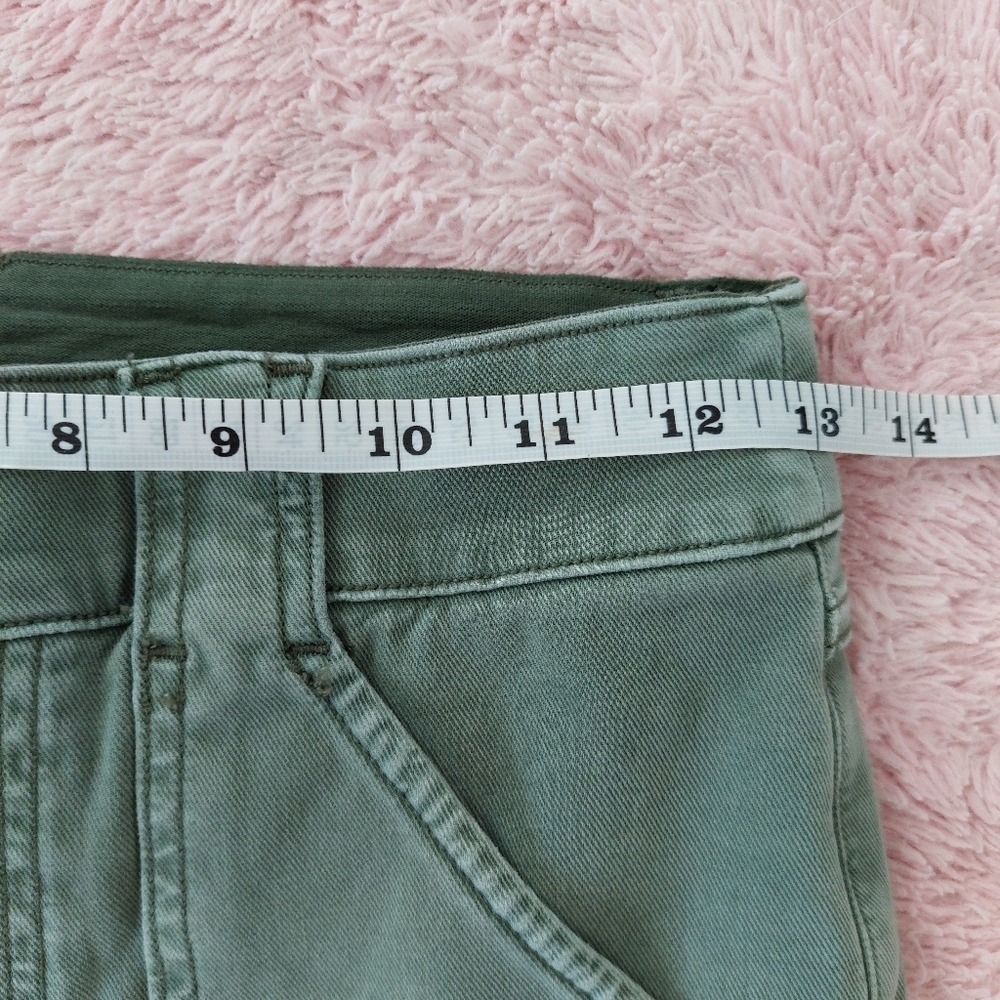 Spanx Twill Green Multipocket Cargo Pull On Pants… - image 6